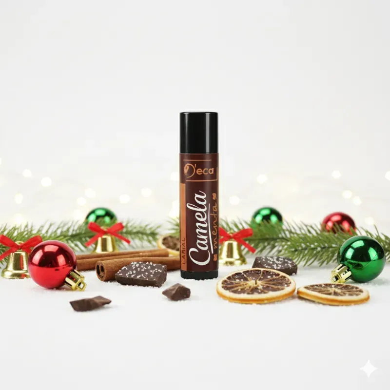 Bálsamo para labios, fragancia canela