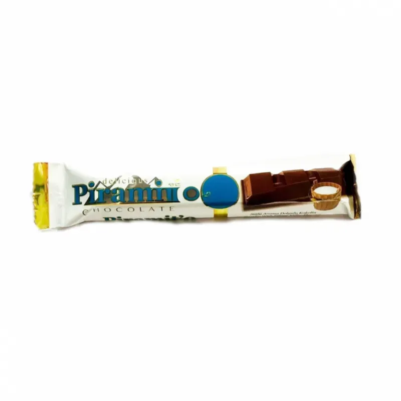 Barra de chocolate con relleno sabor leche Piramit'o (20 a 25 g)