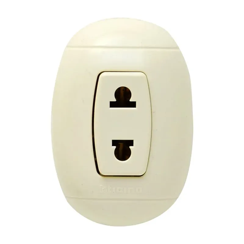 Toma Corriente Sencillo de Superficie