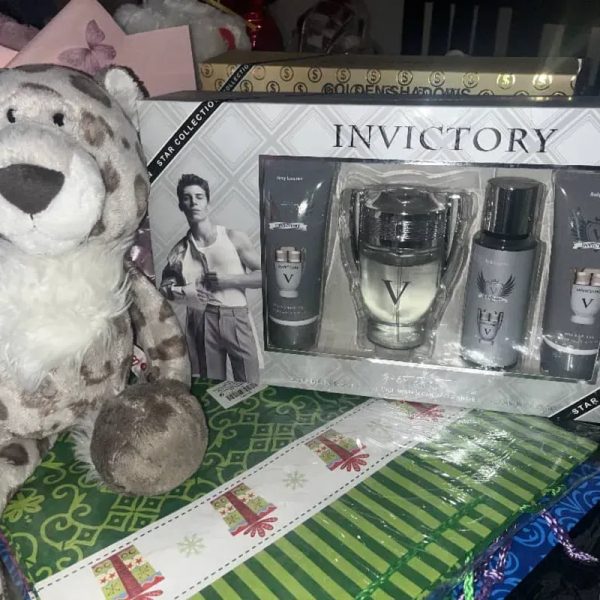 Peluche Con set de perfume de hombre
