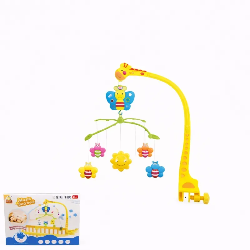 Sonajero Musical de Cuna en Forma de Jirafa