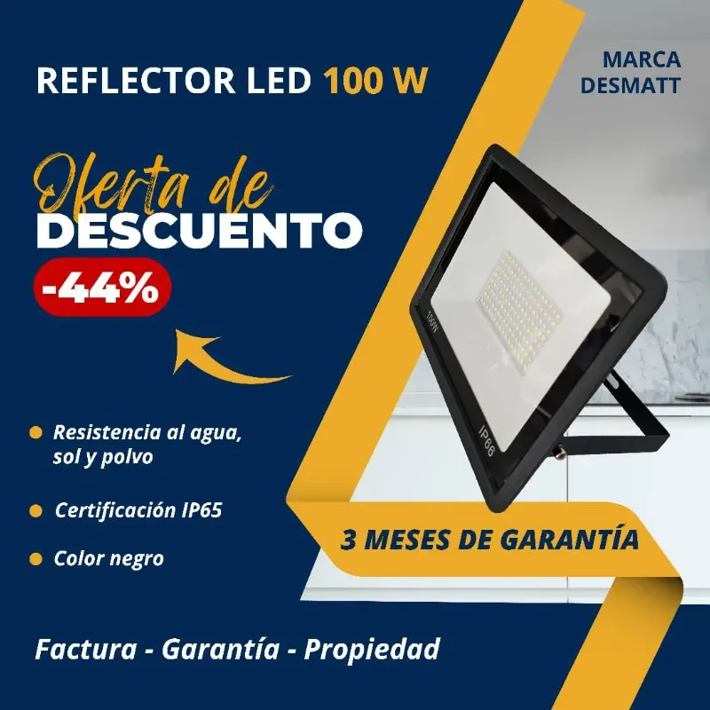 Reflector led de 100W