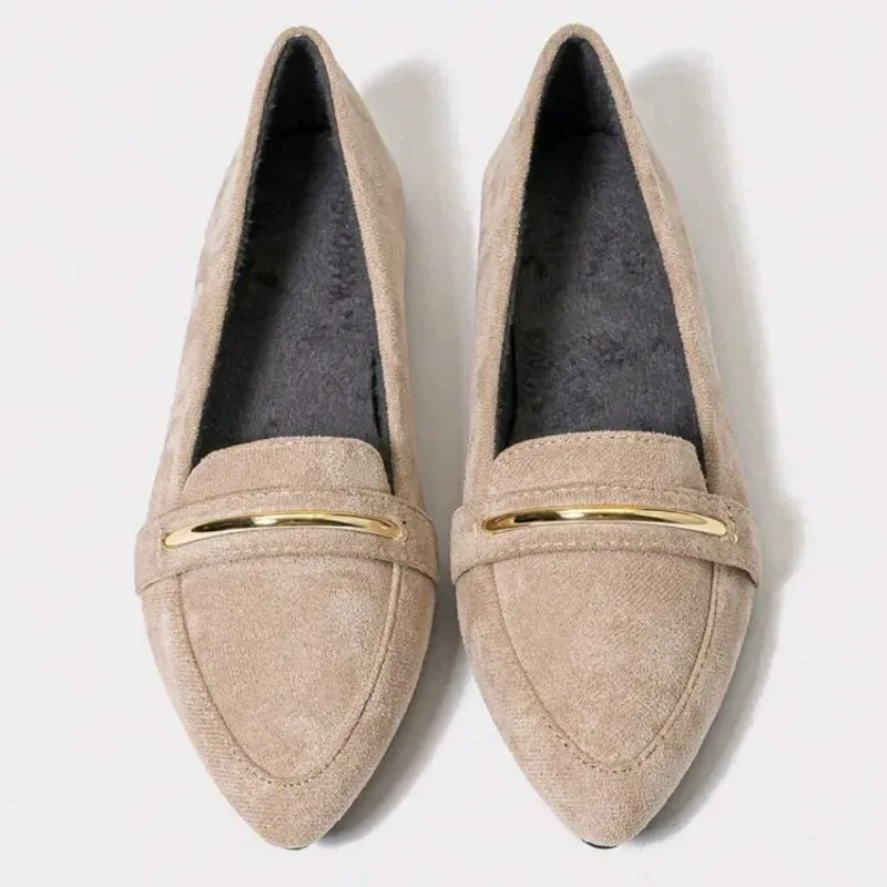  Balerinas punti-fina — Beige