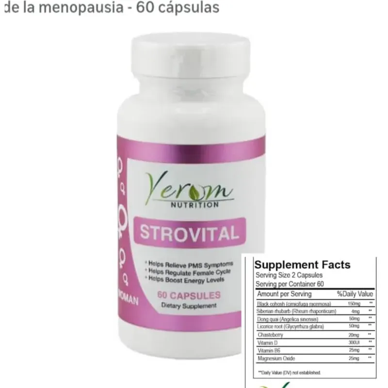 STROVITAL 60 CAPSULAS