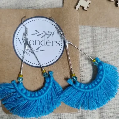 Pendientes Macramé
