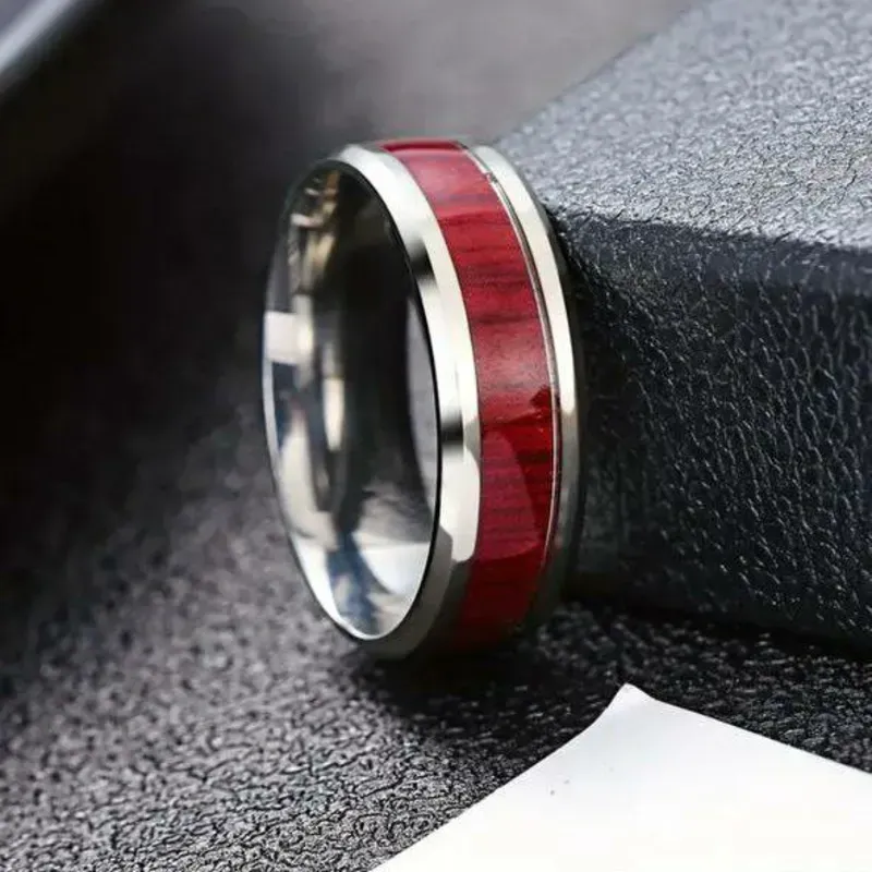 Anillo de acero inoxidable