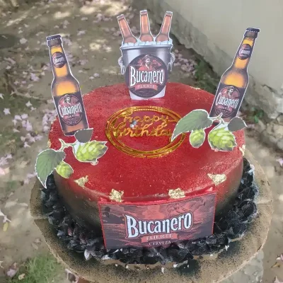 Pastel temática Bucanero