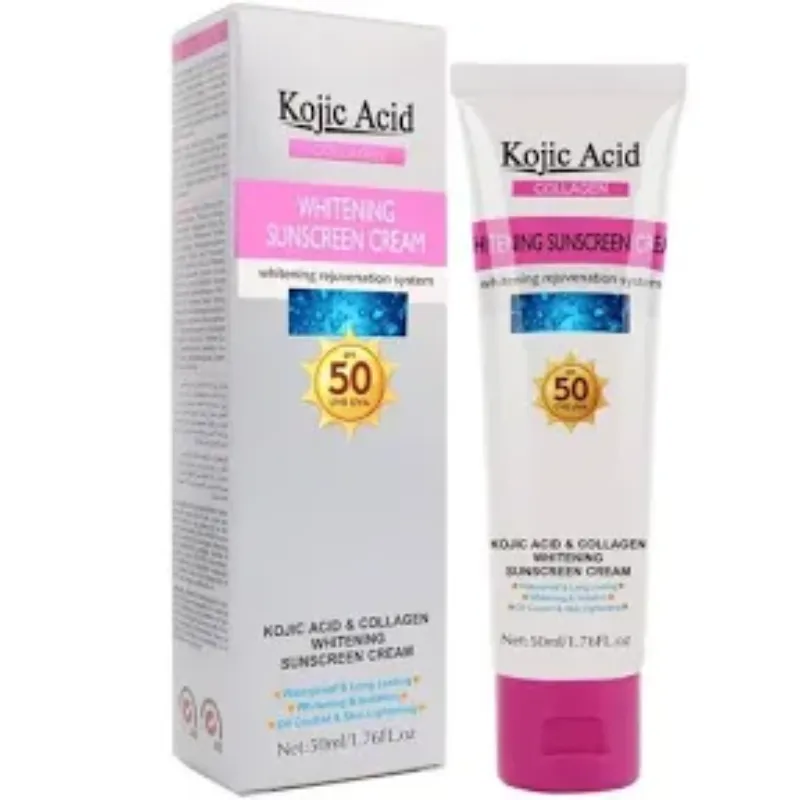 KOJIC ACID & COLLAGEN WHITENING SUNSCREEN CREAM SPF 50