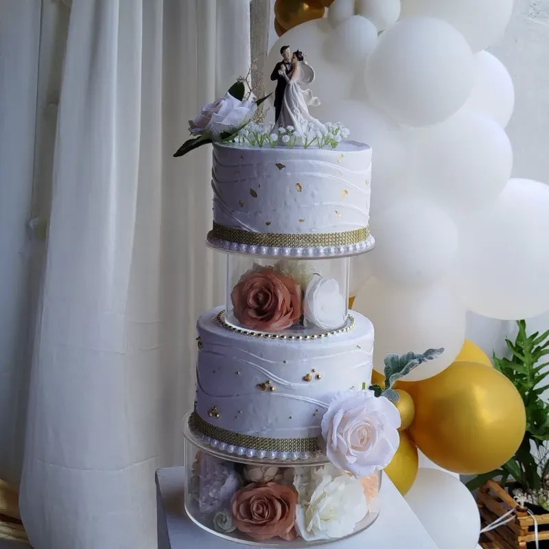 Blanco y dorado. Boda