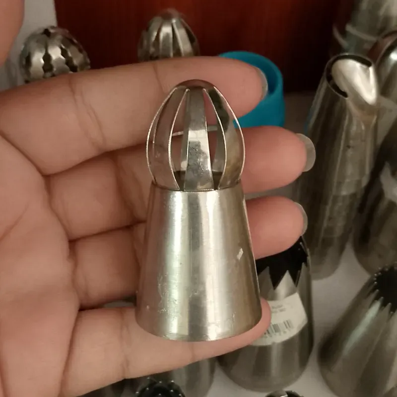 Boquilla rusa de globo recta