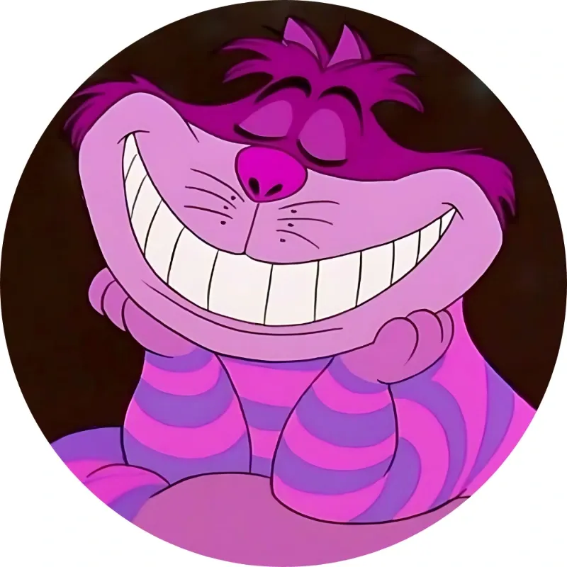 ✨ ¡pin de el Gato de Cheshire (Alicia en el país de las maravillas)! ✨