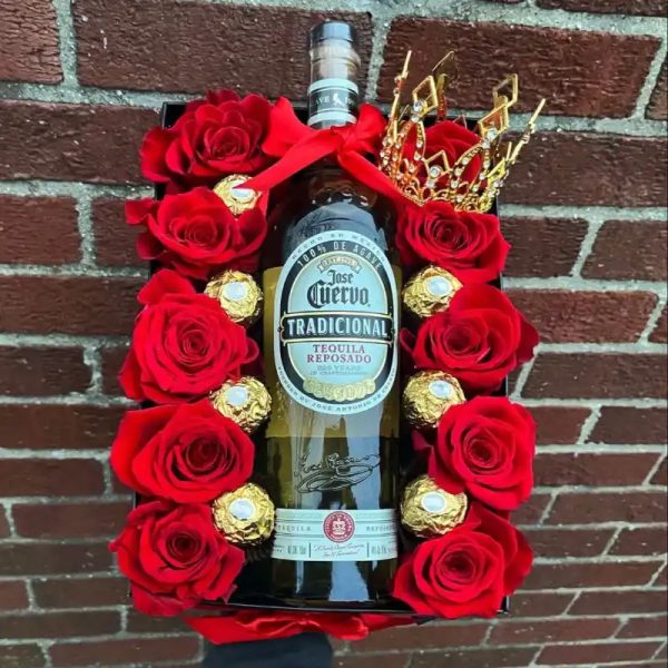 ✨Caja con botella✨