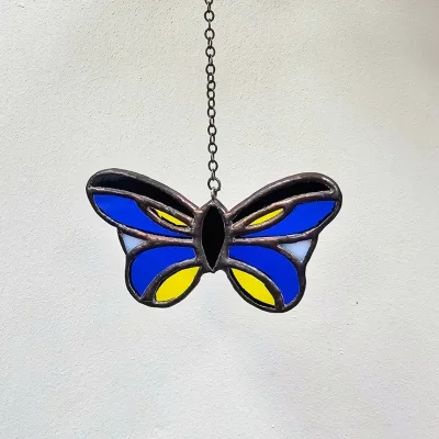 Mariposa azul