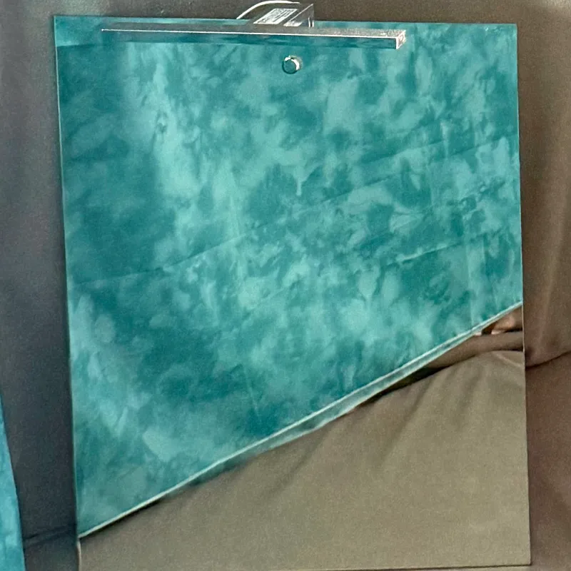 (27163/2) - Eco espejo liso ó suave 650x500 c/ 1 Foco Led Zas