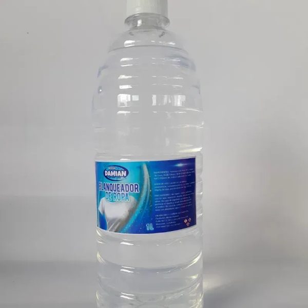 Detergente blanqueador de ropa 1 litro