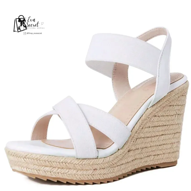 Cuñas blancas talla 39