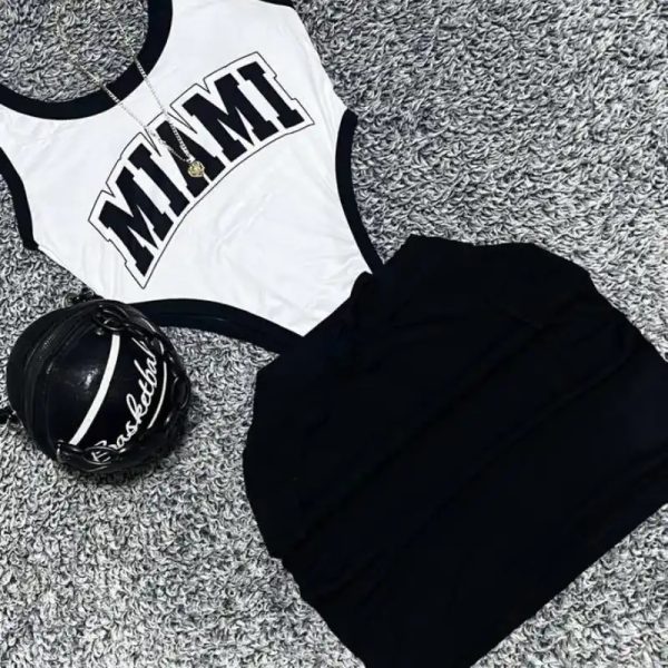 Conjunto de Body con Falda Miami