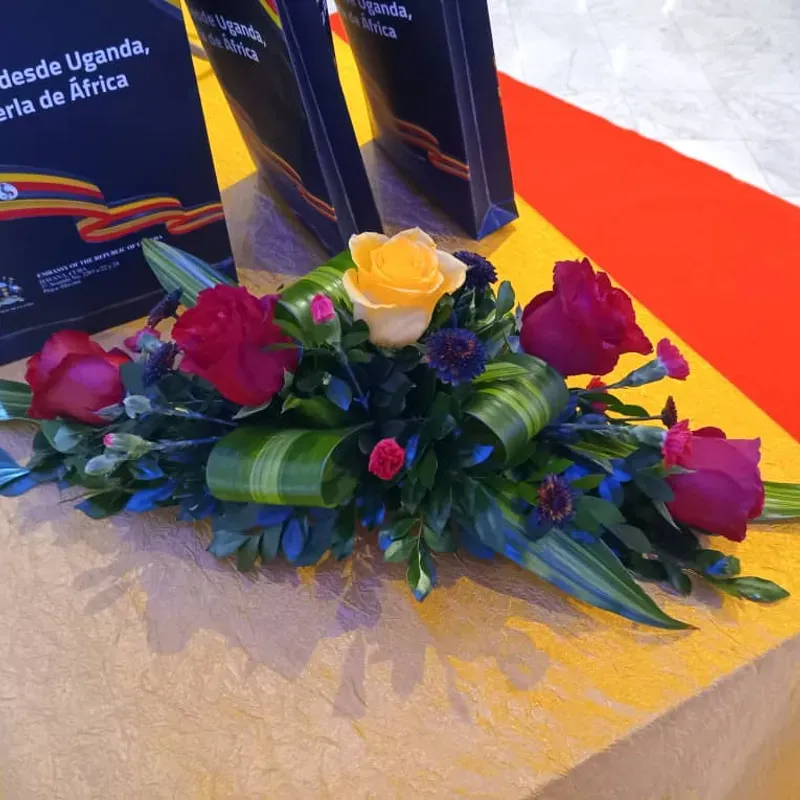 Arreglo para mesa presidencial