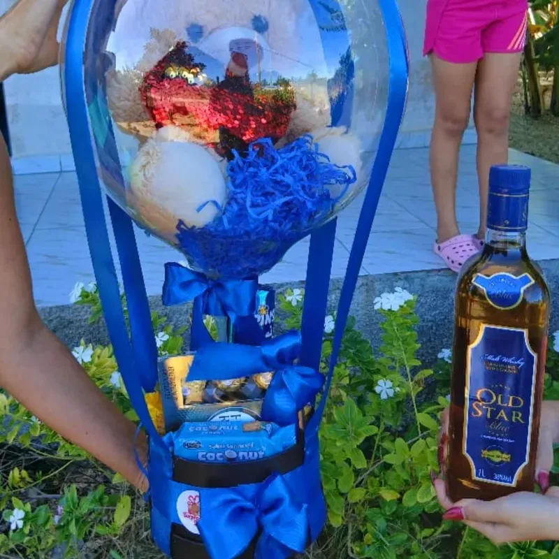 Cesta sorpresa SUPER max❤️(peluche y confituras varían)