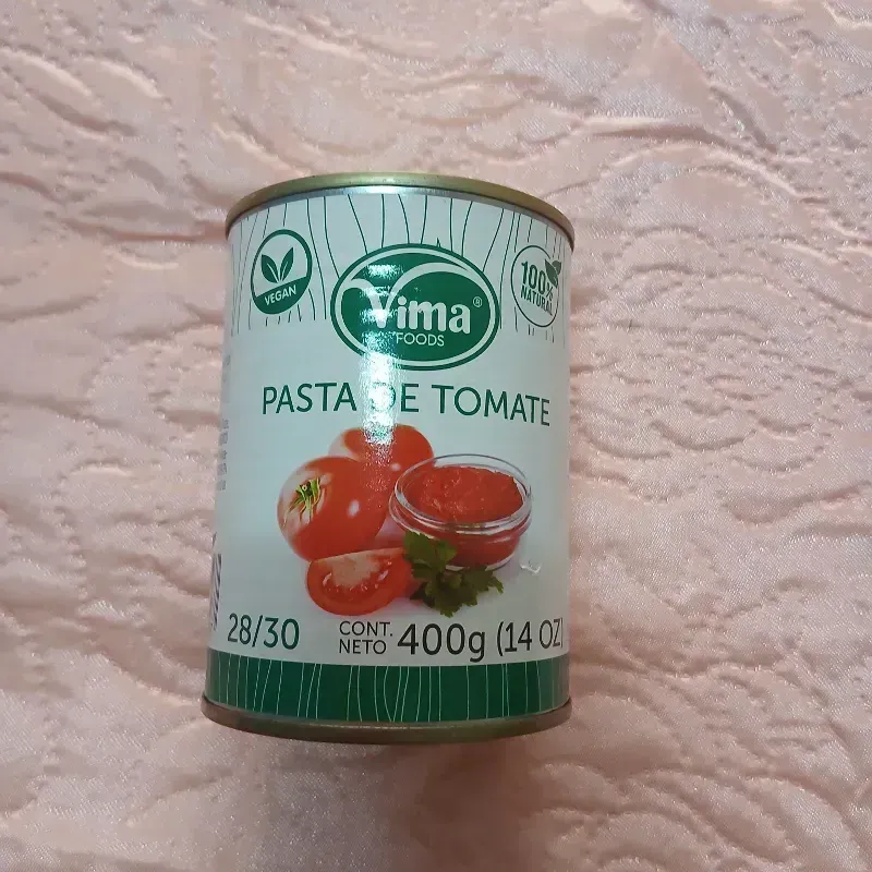 Pasta de pure vima