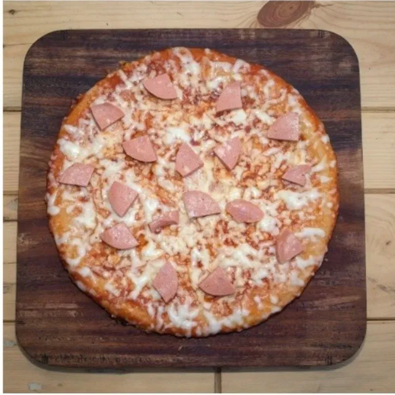 Pizza napolitana de chorizo