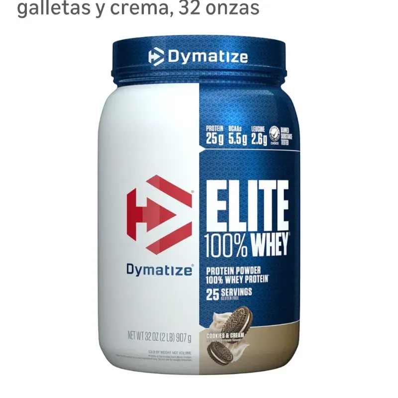 Whey Protein Dymatize 25 Servicios