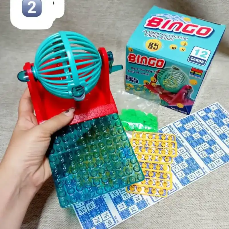 JUEGO DE BINGO ECONÓMICO DE PLASTICO