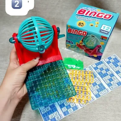 JUEGO DE BINGO ECONÓMICO DE PLASTICO