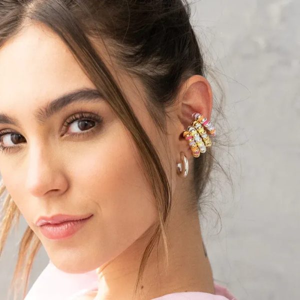 Earcuff Ondas Pintado