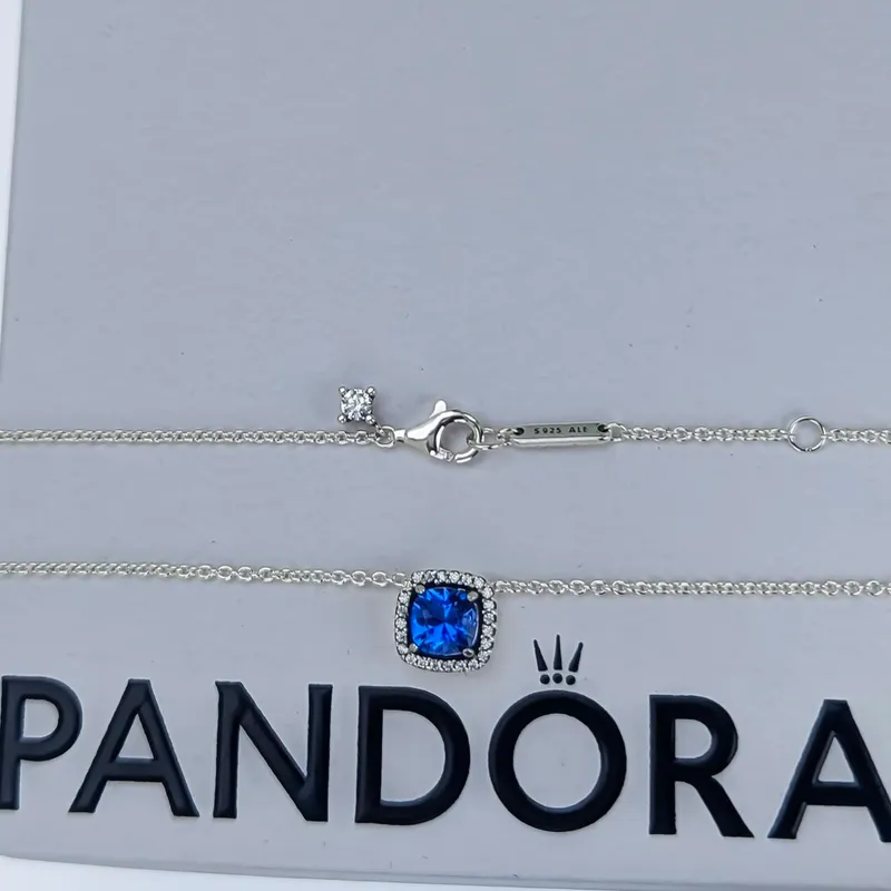 Cadena Alo Azul Brillante