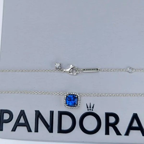 Cadena Alo Azul Brillante
