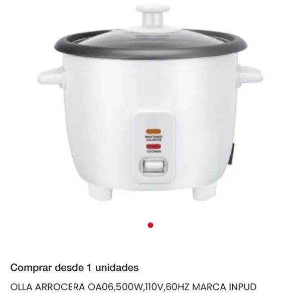 Arrocera promoción tiempo limitado