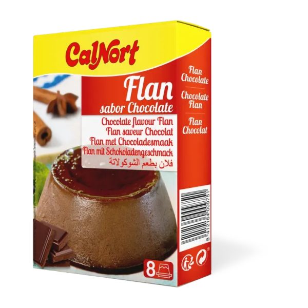 FLAN SABOR CHOCOLATE
