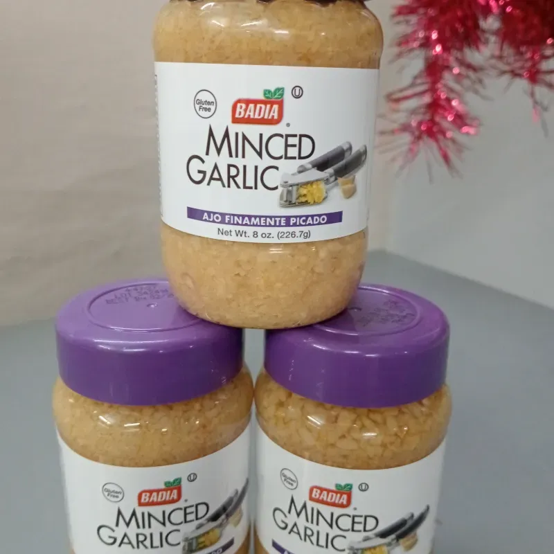 Pomo de ajo triturado natural