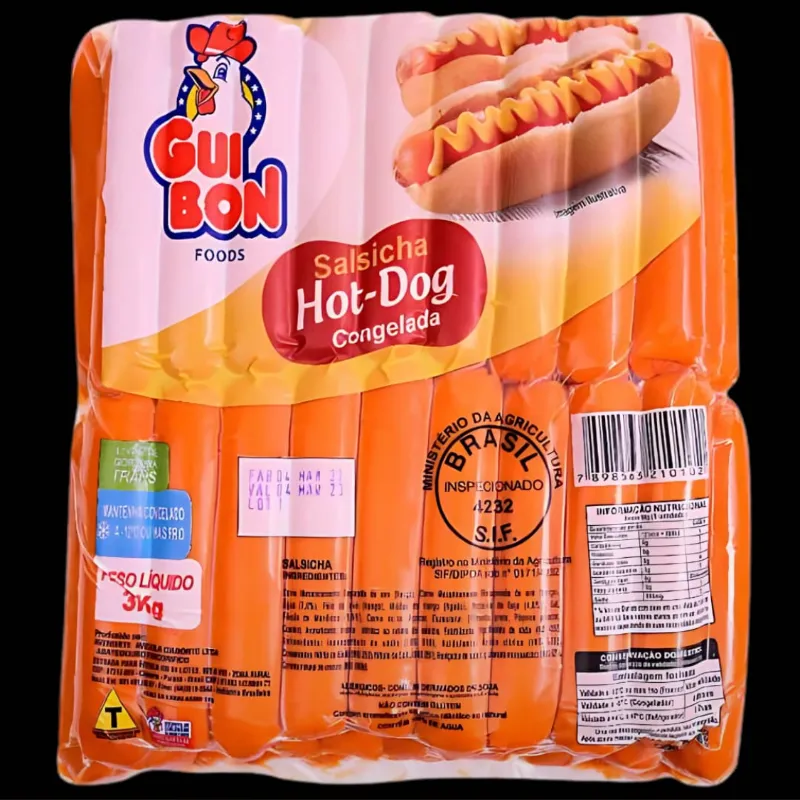 Paquete salchichas 3KG