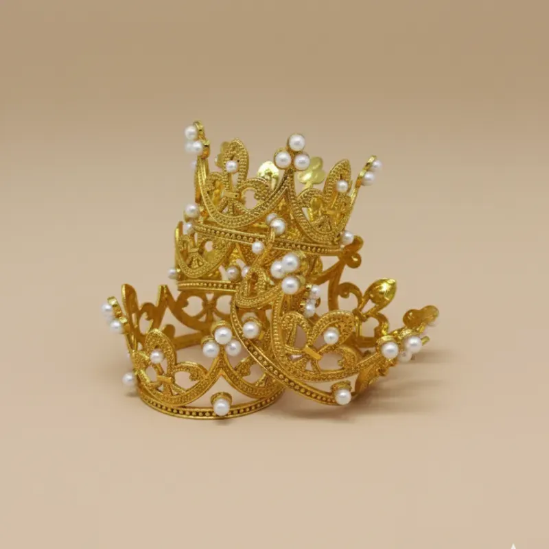 Coronas Doradas Pequeñas