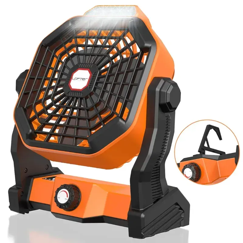 Ventilador recargable 2 en 1