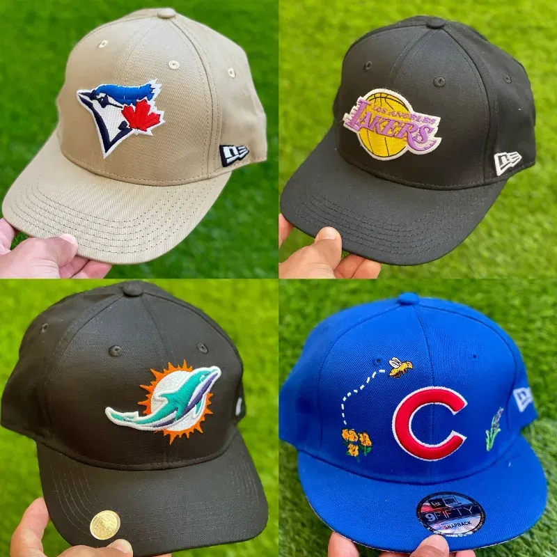 Variedad de gorras