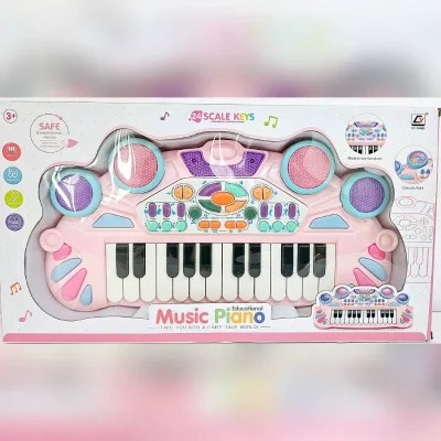 Piano Musical Infantil Educativo – 24 Teclas con Luces y Sonidos