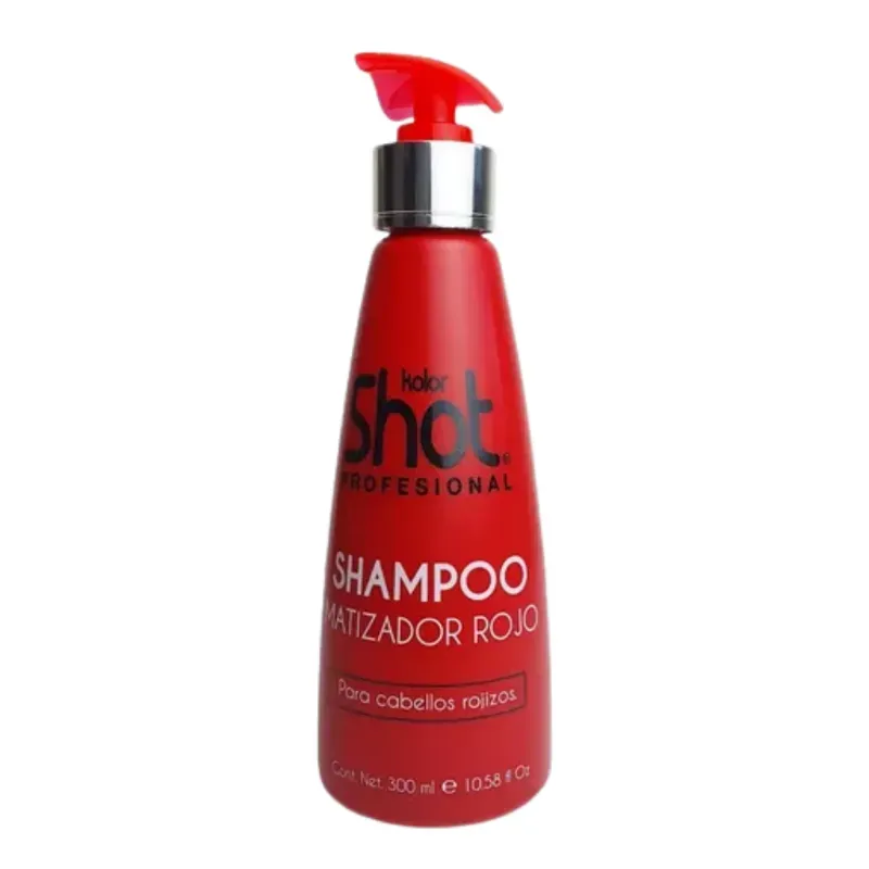 Shampoo Matizador Rojo Kolor Shot 300 ml