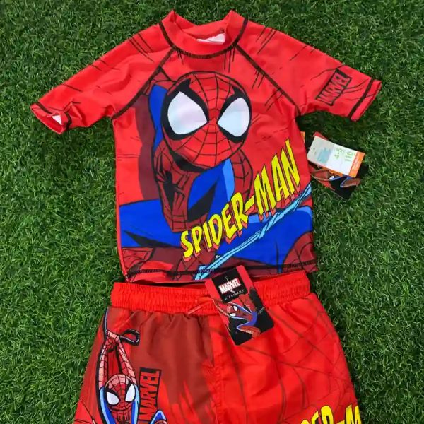 Traje de baño de Spiderman