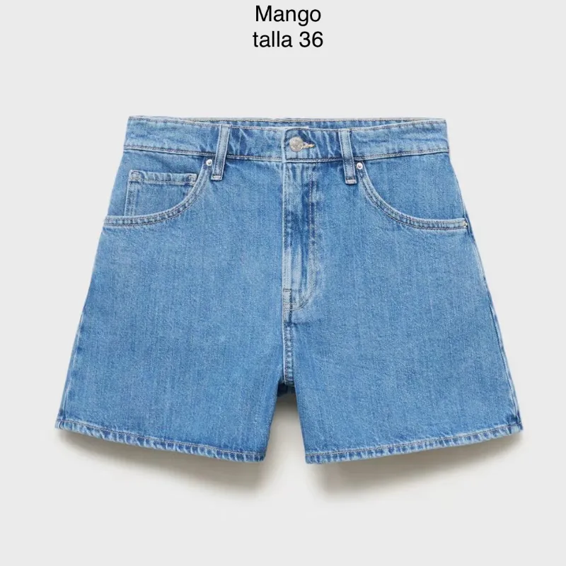 MANGO Denim short