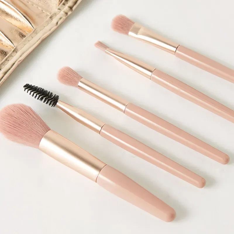 Set de Brochas para maquillaje 5 piezas