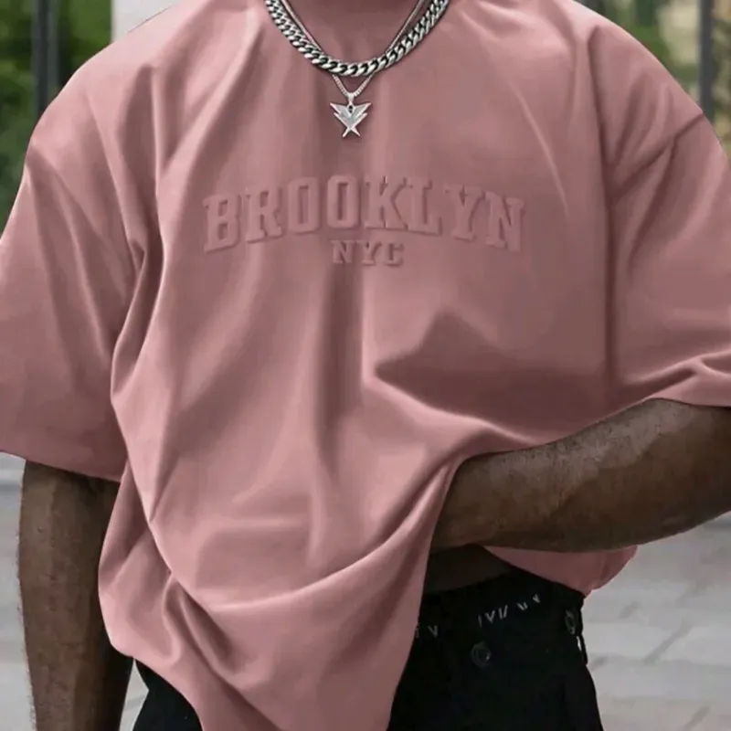 Pulover de hombre rosa