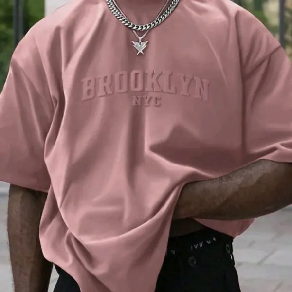 Pulover de hombre rosa