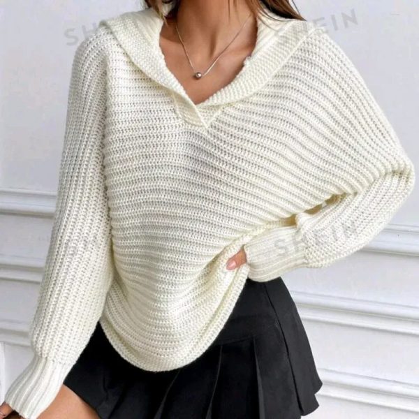  Abrigo de punto — Beige