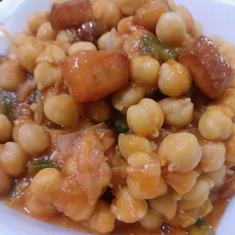 Garbanzos Fritos