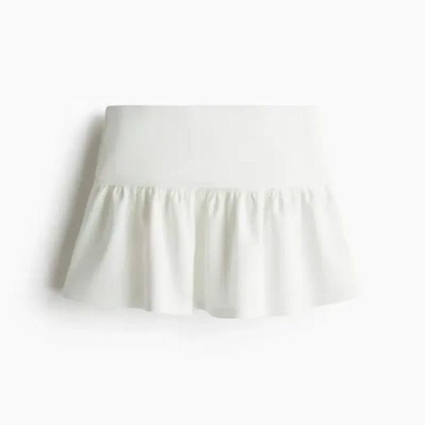 Falda blanca HM