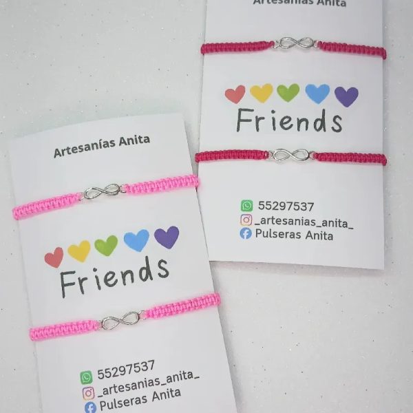 Pulseras ♾️ para amigos