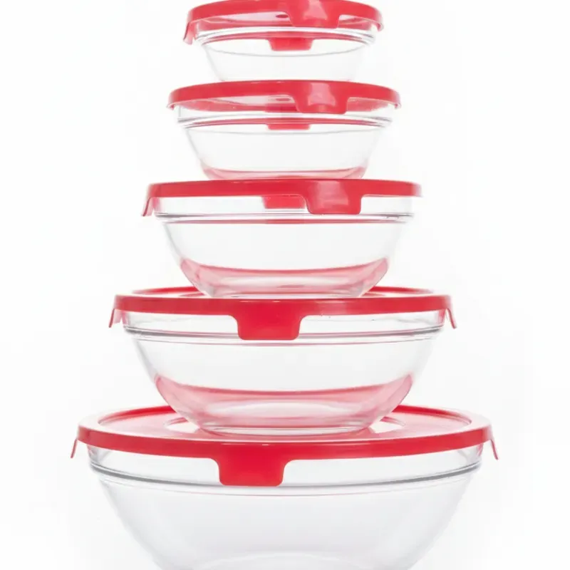 Set de pozuelos de cristal 5pcs